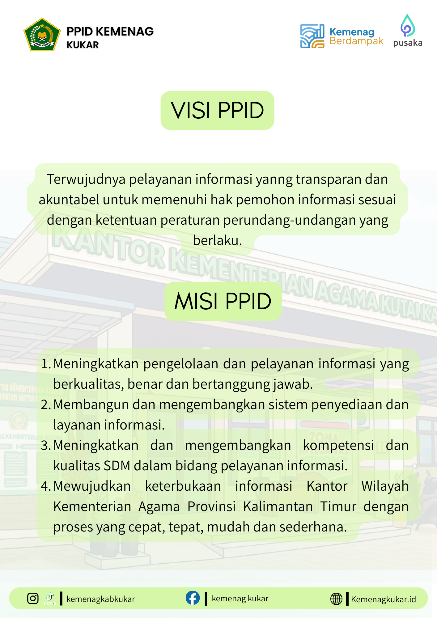 VISI MISI PPID